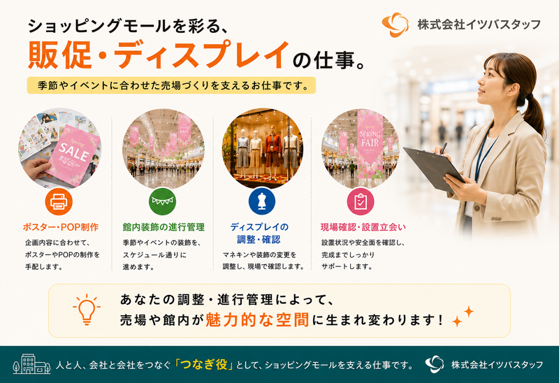 株式会社イツバスタッフの求人・転職情報