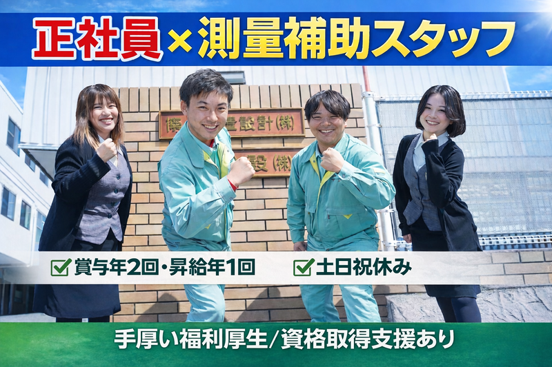 南海測量設計株式会社の求人・転職情報