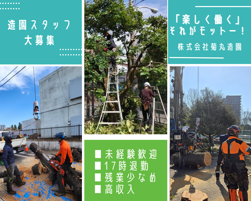 株式会社菊丸造園の求人・転職情報