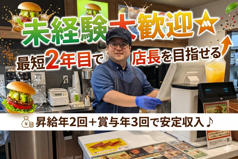 モスバーガー本八幡南口店のアルバイト・バイト求人情報