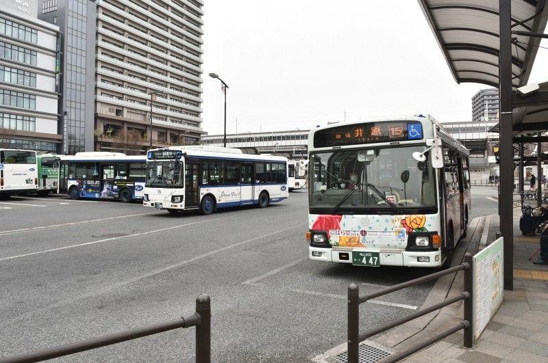 福山駅バス乗り場