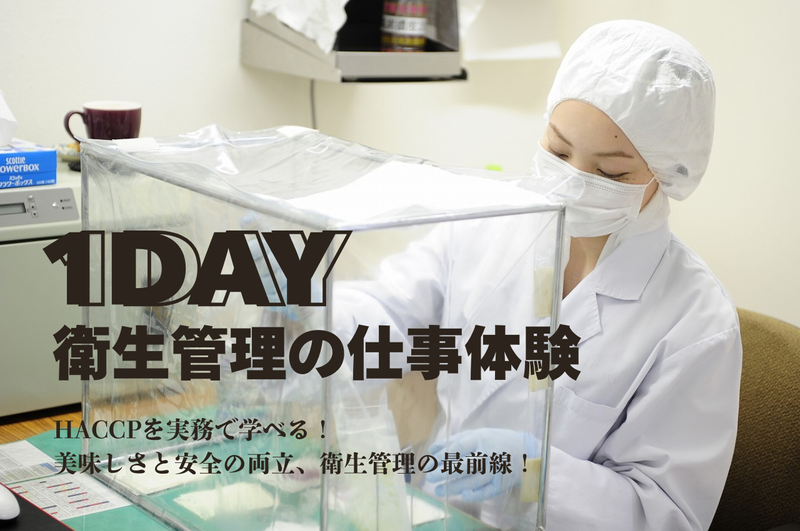 フランス料理製造工場の食品衛生管理のお仕事体験@河口湖