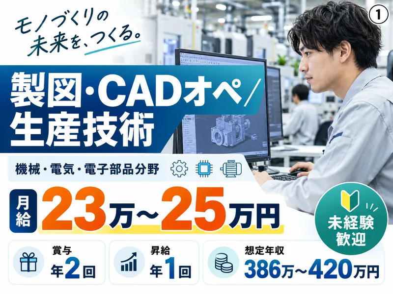 明石市大久保町内の製造技術会社の求人・転職情報