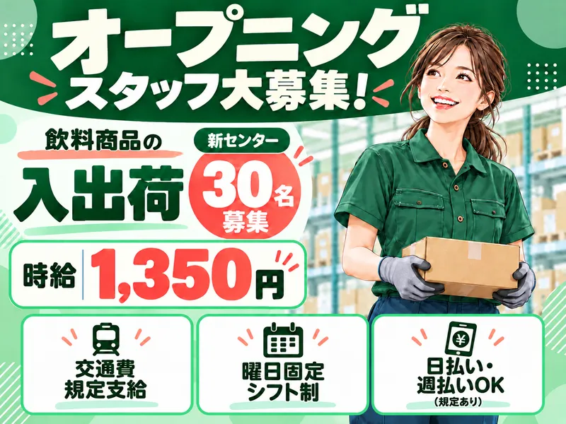株式会社東和キャスト【派遣先】海老名市大谷北のアルバイト・バイト求人情報