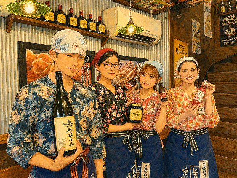 大衆レトロ酒場 串之家 御幸町店(NINE STARSグループ)のアルバイト・バイト求人情報-03
