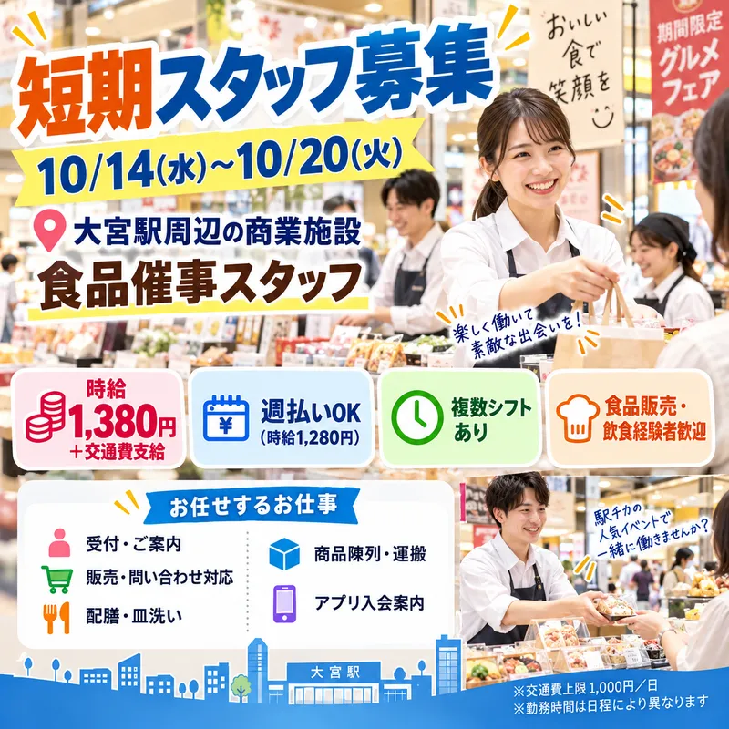 株式会社East Ship/大宮駅周辺の商業施設のアルバイト・バイト求人情報-06