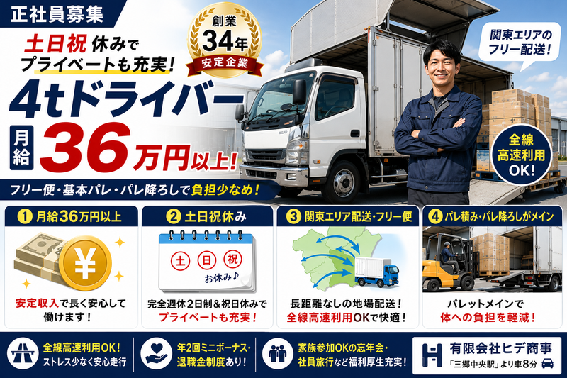 有限会社ヒデ商事の求人・転職情報