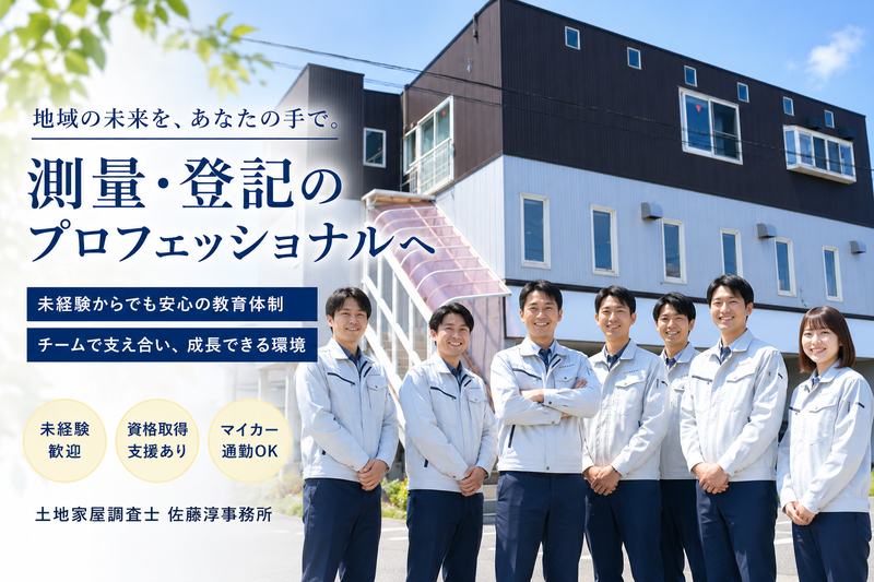 土地家屋調査士佐藤淳事務所の求人・転職情報