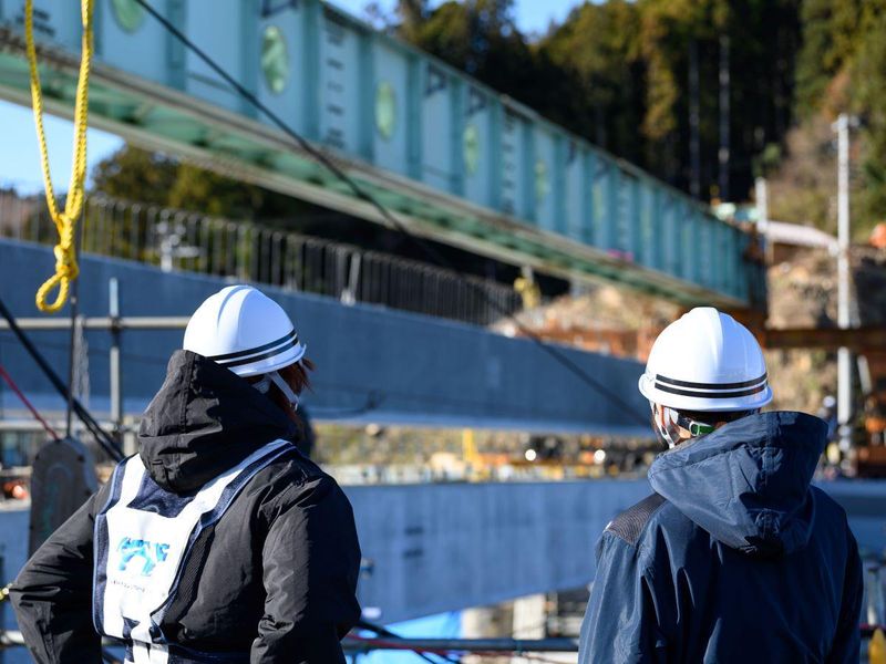 【交通・宿泊費無料】仙台・建築土木学生向け橋梁工事2DAYS