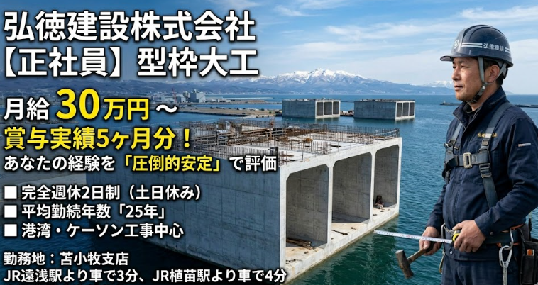 弘徳建設株式会社の求人・転職情報