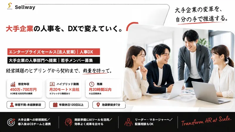 株式会社Ｓｅｌｌｗａｙの求人・転職情報