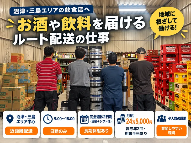 有限会社服部酒店のアルバイト・バイト求人情報