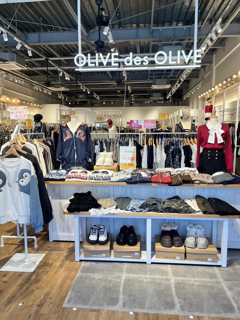 OLIVE des OLIVE　あみプレミアム・アウトレット店のアルバイト・バイト求人情報