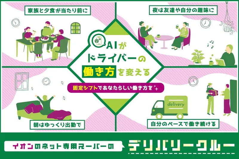 イオンネクストデリバリー株式会社の求人・転職情報