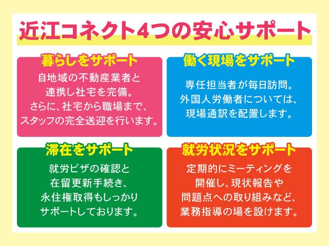 近江コネクト株式会社の求人情報