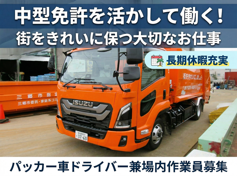 三郷環境事業株式会社の求人・転職情報