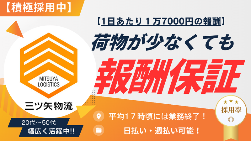 三ツ矢物流株式会社の求人・転職情報