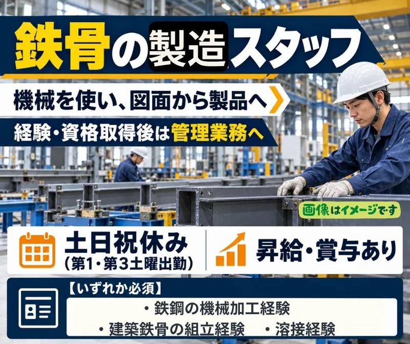 株式会社　福田鉄工のアルバイト・バイト求人情報