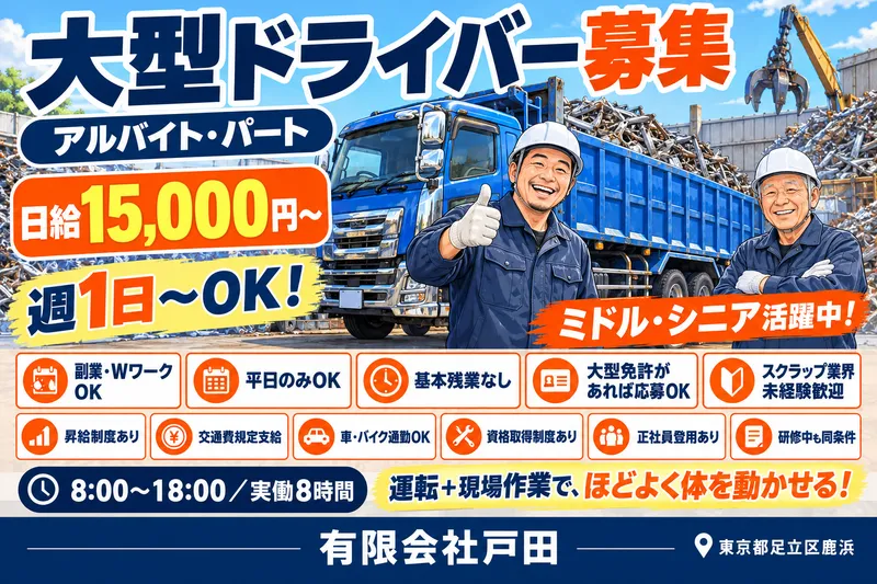 有限会社戸田のアルバイト・バイト求人情報